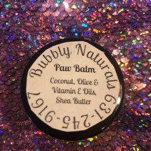All natural dog paw balm-essential oils
